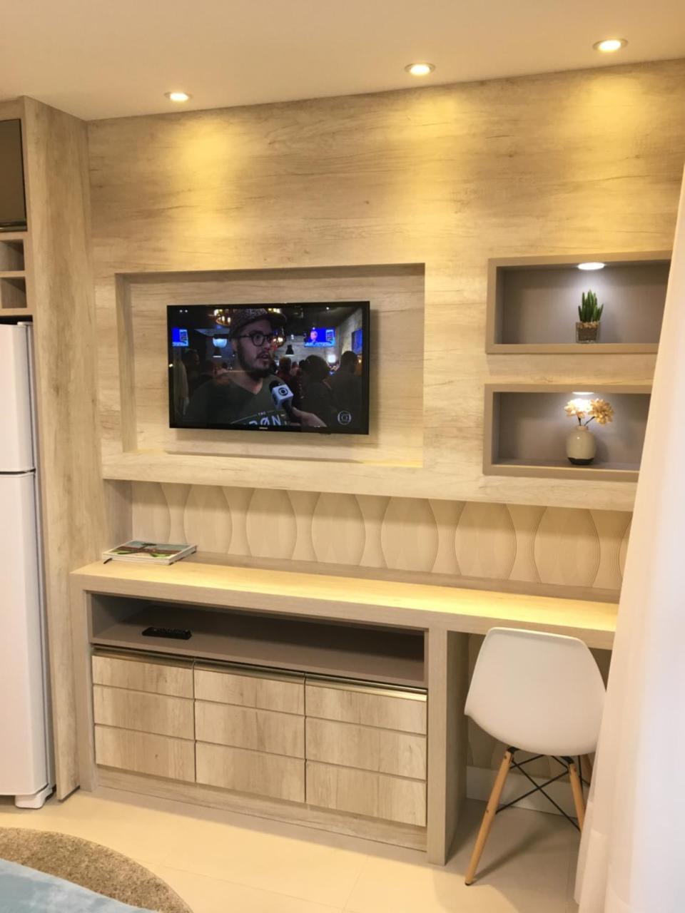 Estudio Moderno Com Linda Vista Para A Serra Curitiba Luaran gambar